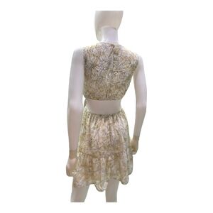 Peach Love California Cut-Out Back Mini Dress